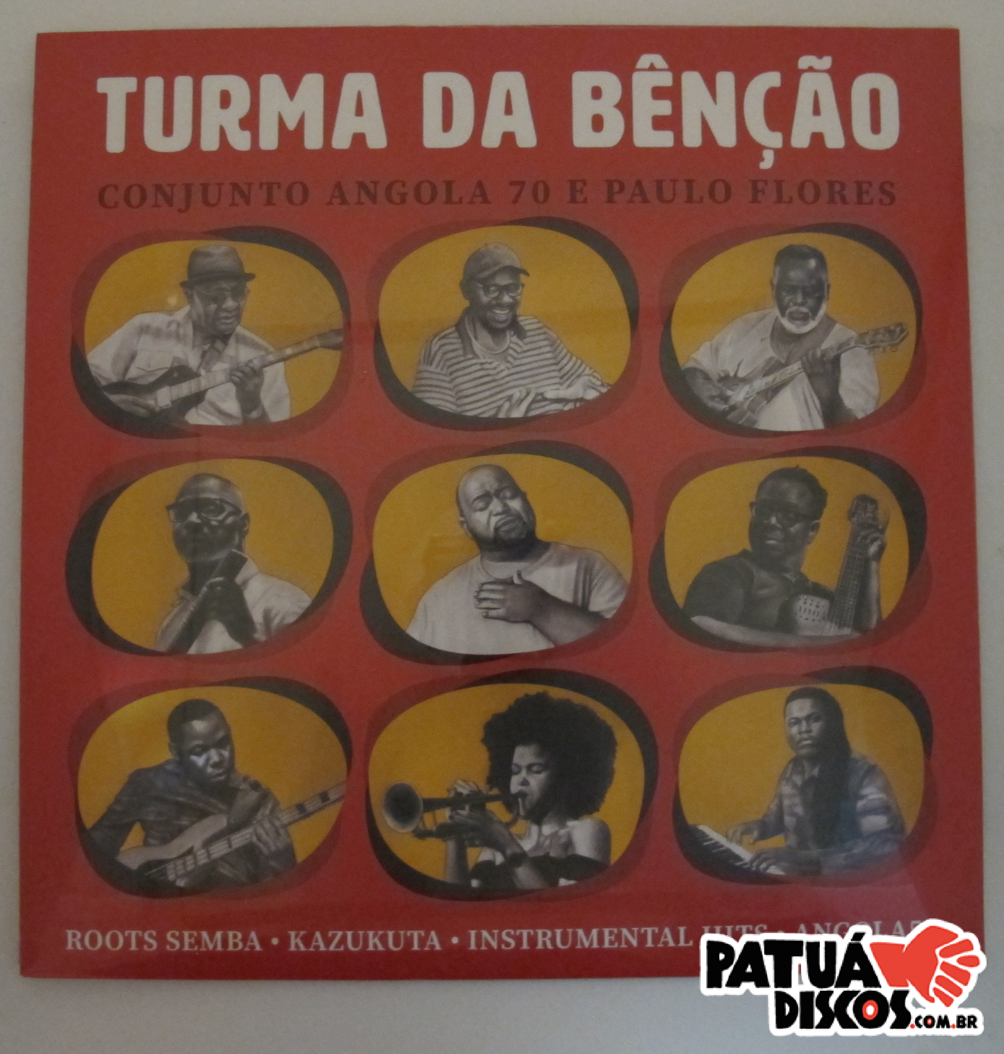 Turma Da Benção - Conjunto Angola 70 E Paullo Flores - LP