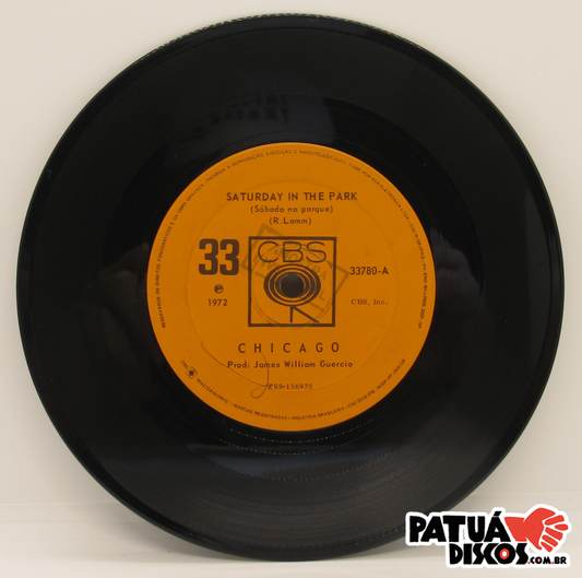 Chicago - Saturday In The Park - 7"