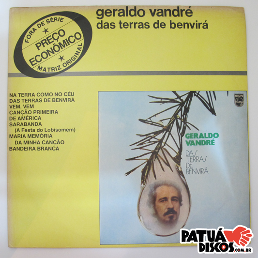 Geraldo Vandré - Das Terras de Benvirá - LP