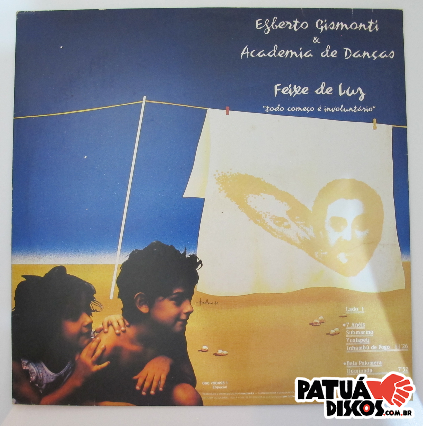 Egberto Gismonti & Academia De Danças  - Feixe De Luz "Todo Começo É Involuntário" - LP