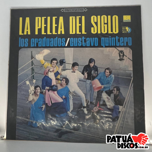 Los Graduados / Gustavo Quintero - La Pelea Del Siglo - LP