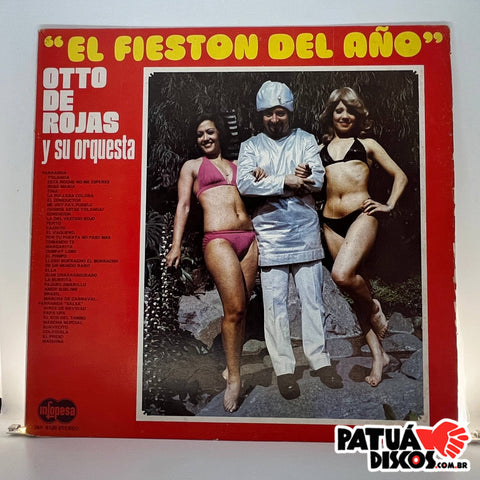 Otto De Rojas Y Su Orquesta - El Fieston Del Año - LP