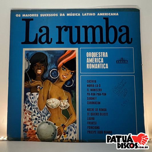 Orquestra América Romântica - Os Maiores Sucessos Da Música Latino Americana - La Rumba - LP