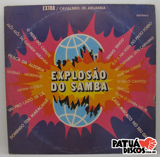 Conjunto Explosão Do Samba - Explosão Do Samba - LP