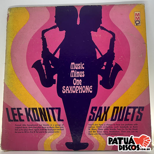 Lee Konitz - Sax Duets ( Music Minus One Saxophone ) - LP