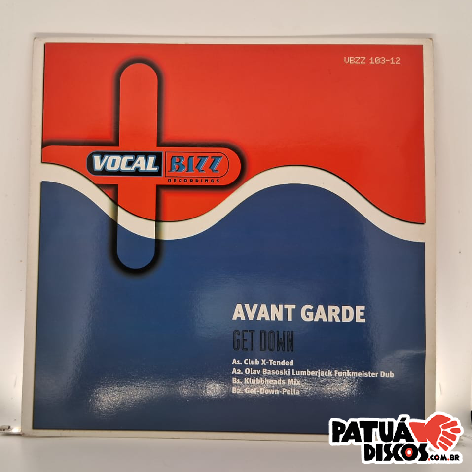 Avant Garde - Get Down - 12"