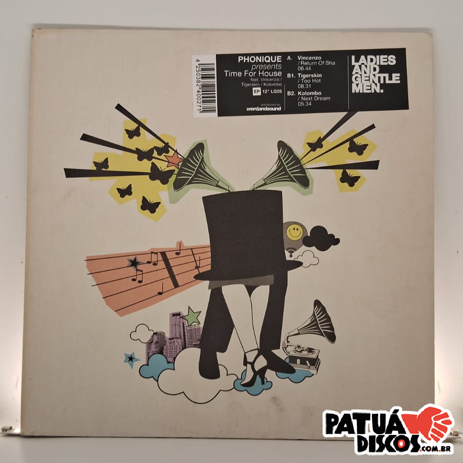 Phonique - Time For House - 12"