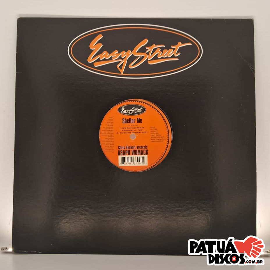 Chris Herbert Presents Asaph Womack - Shelter Me - 12"