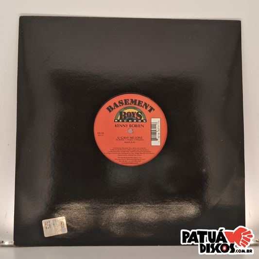 Kenny Bobien - U Gave Me Love - 12"