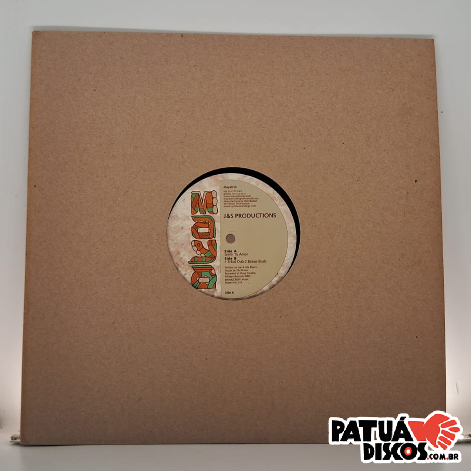 J&S Productions - Sentir tu amor - 12"