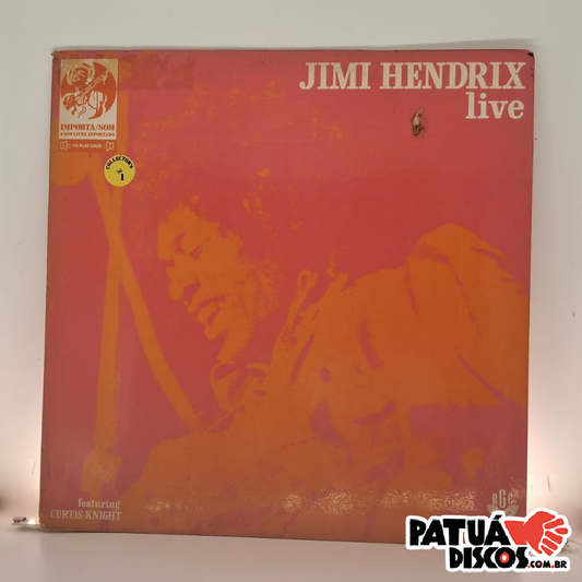 Jimi Hednrix - JIMI HENDRIX Live - LP