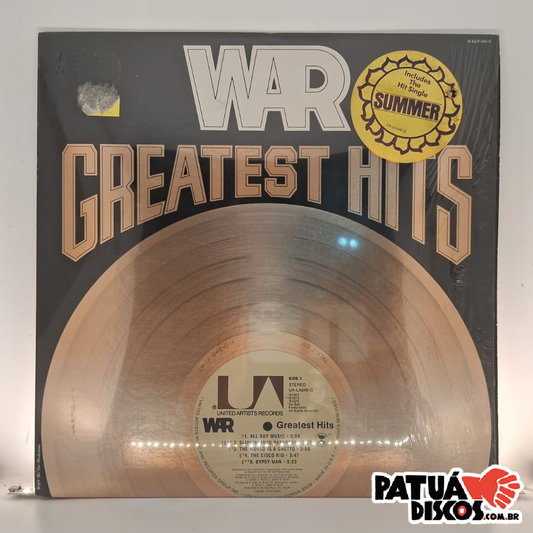 War - GREATEST HITS - LP