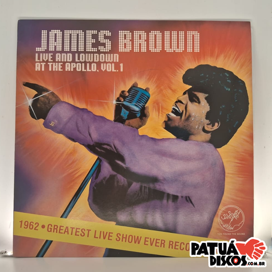 James Brown - James Brown Live And Lowdown At The Apollo, vol. 1  - LP