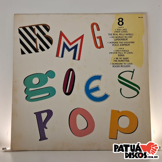Vários Artistas - BMG Goes Pop 8 - LP