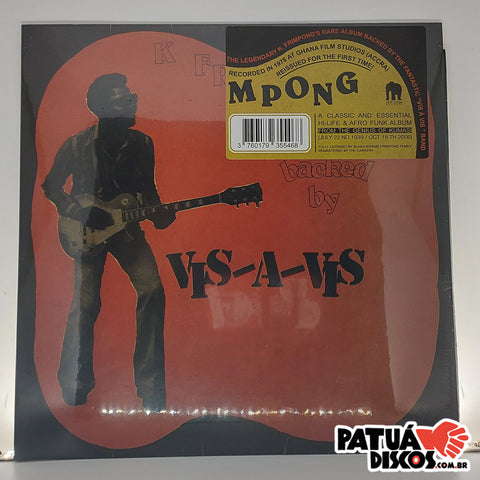 K Frimpong Backed By Vis-A-Vis - K Frimpong Backed By Vis-A-Vis - LP