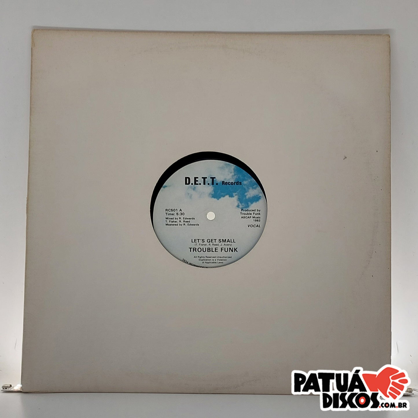 Trouble Funk - Let's Get Small - 12"