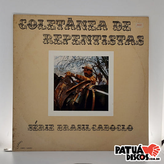 Vários Artistas - Coletânea De Repentistas Vol. 1 - LP