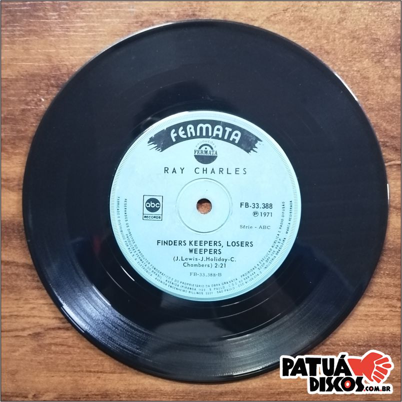 Ray Charles - Sweet Memories / Finders Keepers, Losers Weepers - 7"