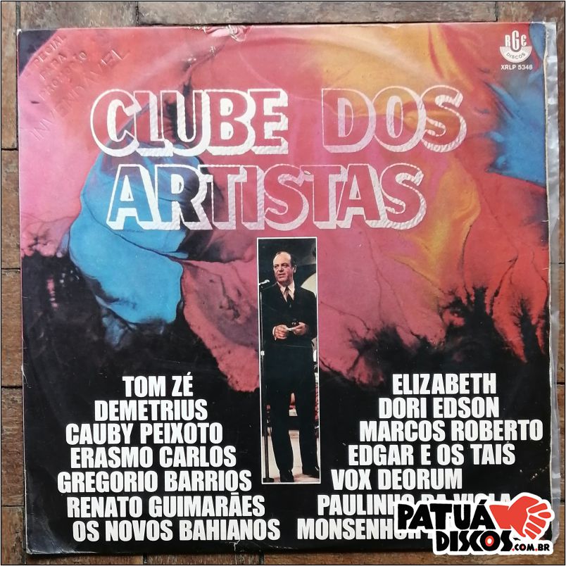 Vários Artistas - Clube dos Artistas - LP