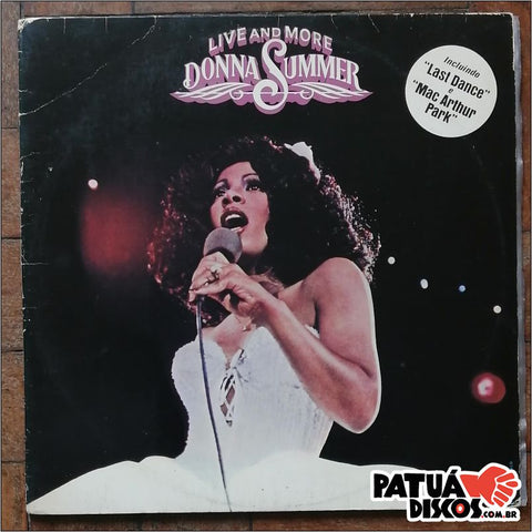 Donna Summer - Live and More Donna Summer - LP