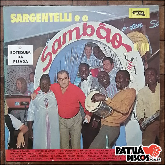 Vários Artistas - Sargentelli E O Sambão - LP
