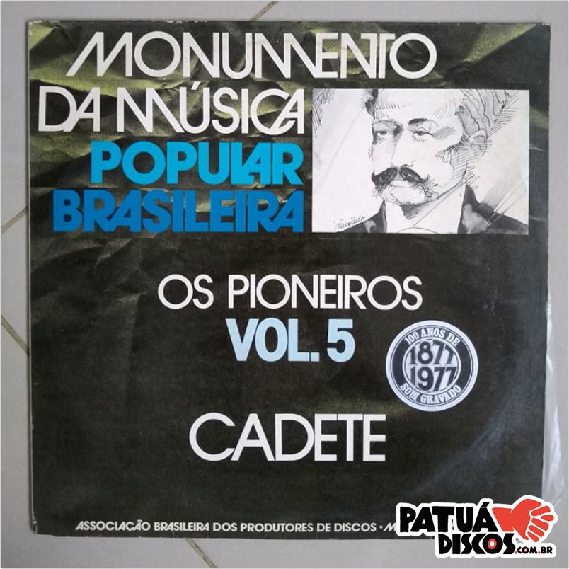Cadete - Monumento Da Música Popular Brasileira - Os Pioneiros Vol. 5 - LP