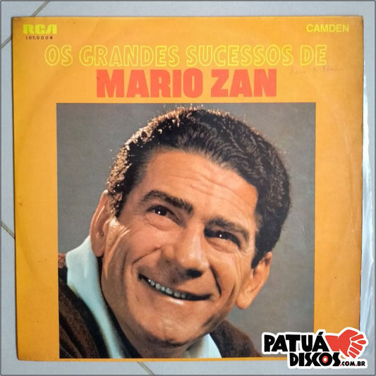 Mario Zan - Os Grandes Sucessos De - LP