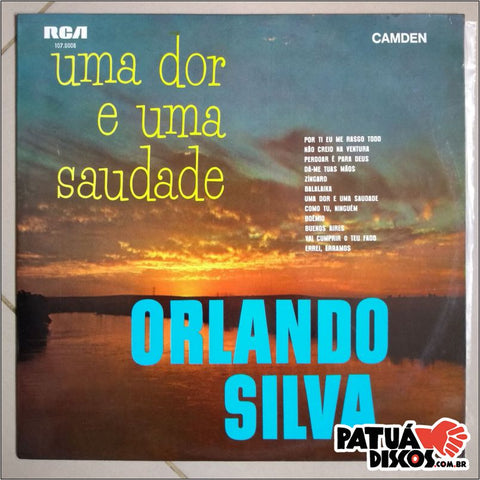 Orlando Silva - Uma Dor E Uma Saudade - LP