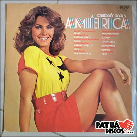 Vários Artistas - Cantando com a América - LP