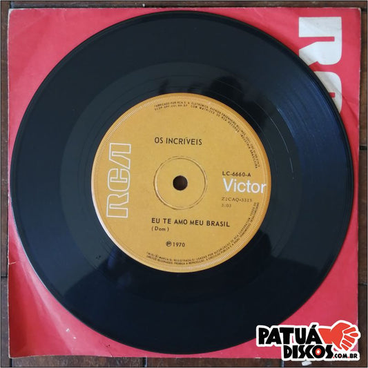 The Incredibles - I Love You My Brazil - 7"