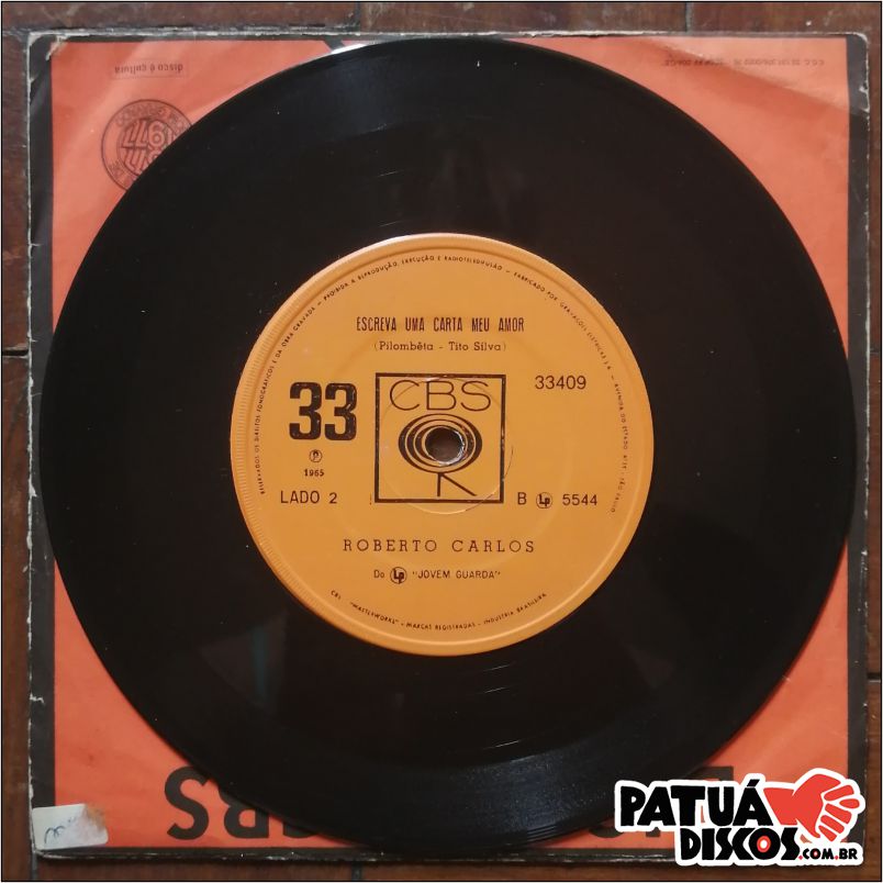 Roberto Carlos - I Want Everything to Go to Hell / Write a Letter My Love - 7"