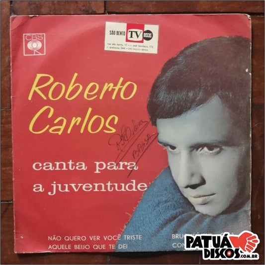Roberto Carlos - Canta Para Juventude Vol. II - 7"