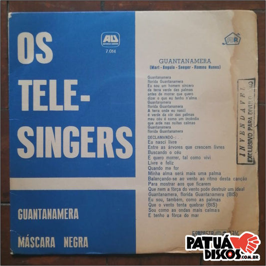 The Tele-Singers - Guantanamera / Máscara Negra - 7"