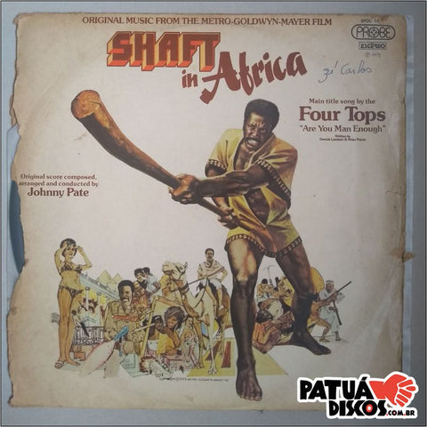 Johnny Pate - Shaft In Africa - LP