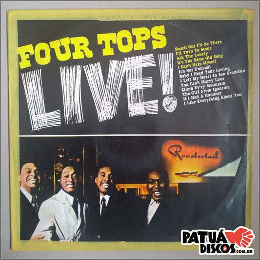 Four Tops - Four Tops Live! - LP