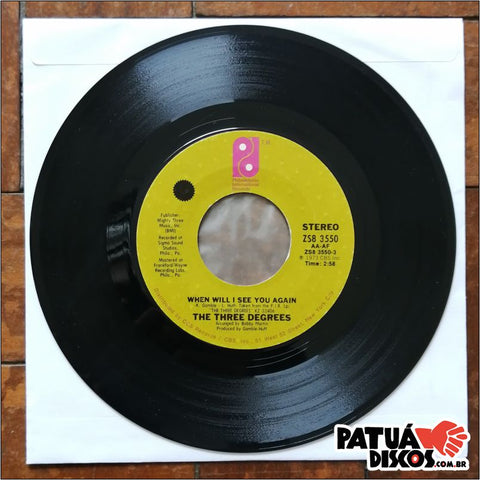 The Three Degrees - When Will I See You Again - 7"