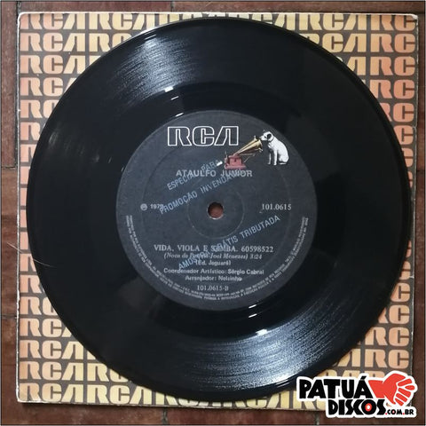 Ataulfo Junior - Bola Pra Frente Império / Vida, Viola E Samba - 7''