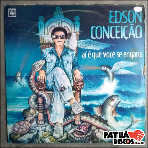 Edson Conceição - Aí é que Você Se Engana - LP