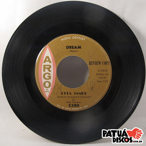 Etta James - Fool That I Am /	Dream - 7"