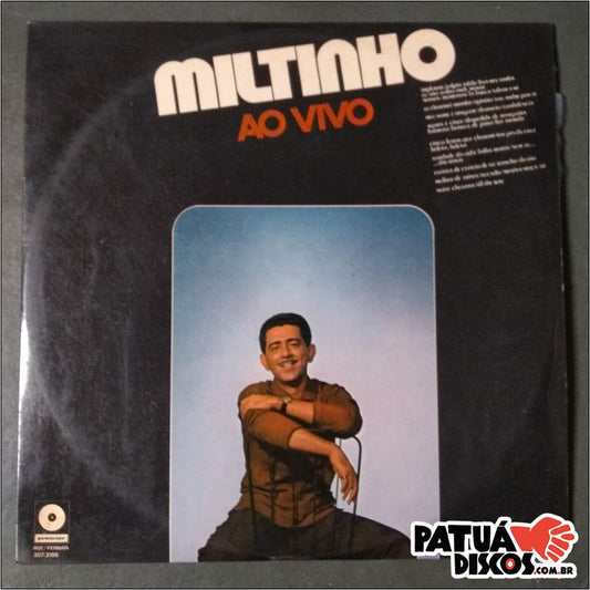 Miltinho - Ao Vivo - LP