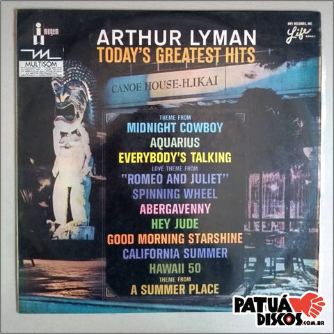 Arthur Lyman - Today's Greatest Hits - LP