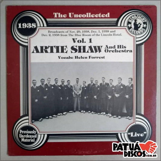 Artie Shaw - Artie Shaw And His Orchestra Vol. 1 - LP