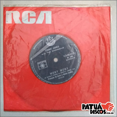Tommy James - Mony Mony/ One Two Three And I Feel - 7"