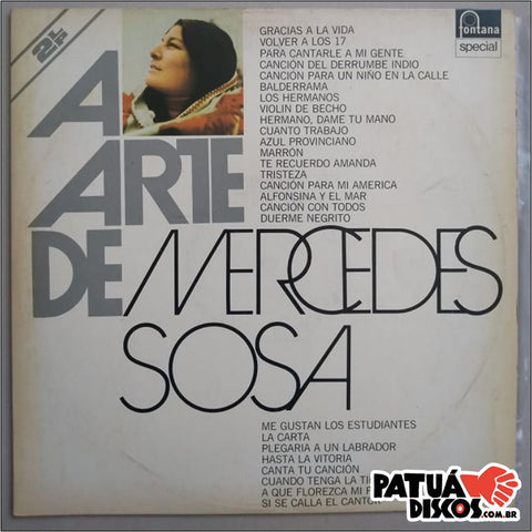 Mercedes Sosa - A Arte de Mercedes Sosa - LP
