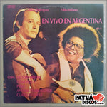 Silvio Rodríguez e Pablo Milanés - En Vivo En Argentina - LP