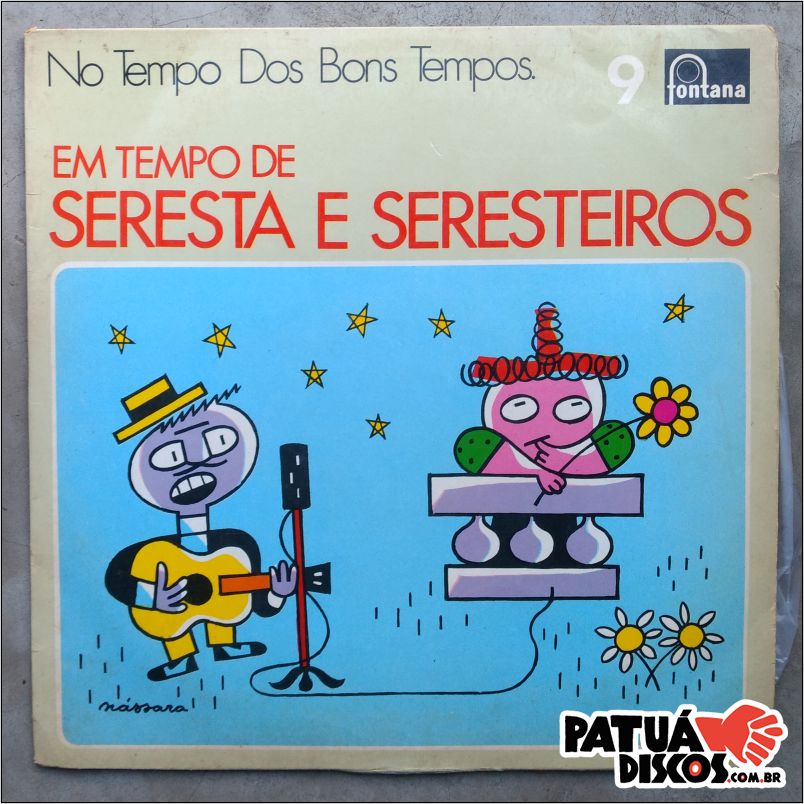 Vários Artistas - No Tempo Dos Bons Tempos 9 - Em Tempo De Serestas e Seresteiros - LP