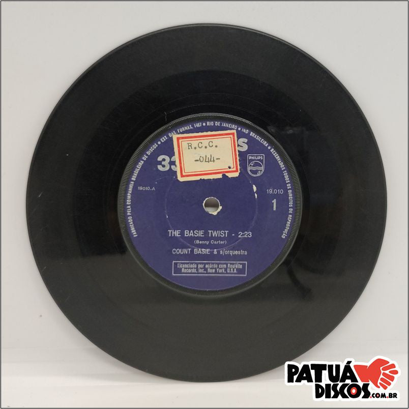Count Basie & S/Orquestra - The Basie Twist/The Trot - 7"