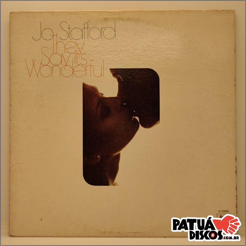 Jo Stafford - They Say It's Wonderful - LP