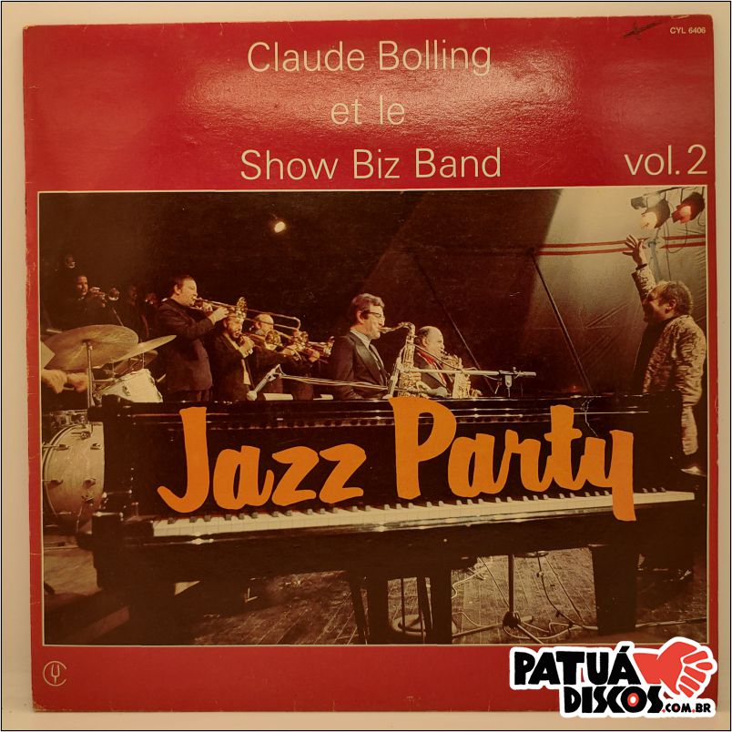 Claude Bolling &amp; Le Show Biz Band - Jazz Party - Vol. 2 - LP