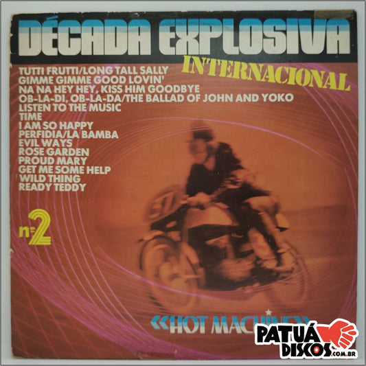 Hot Machine - Década Explosiva Internacional No. 2 - LP